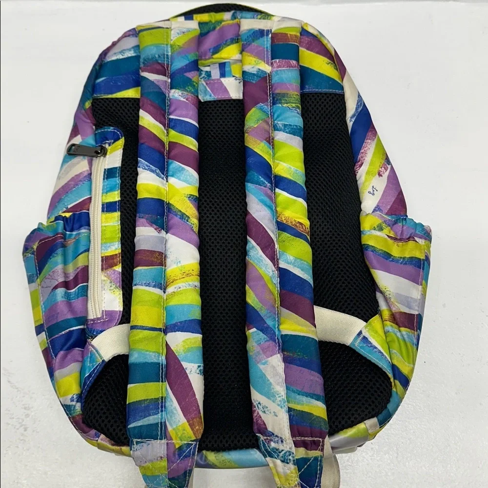 Lug Hopper Backpack Carrying School Travel Bag Colorful Stripes Brushstroke Rare